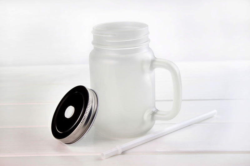 14 oz Glass Mason Jar - Sublimation