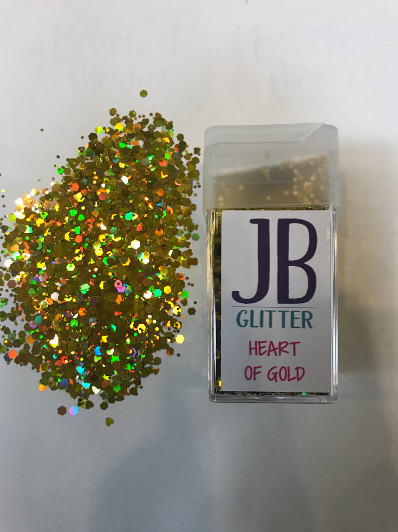 Chunky Glitter - Heart of Gold