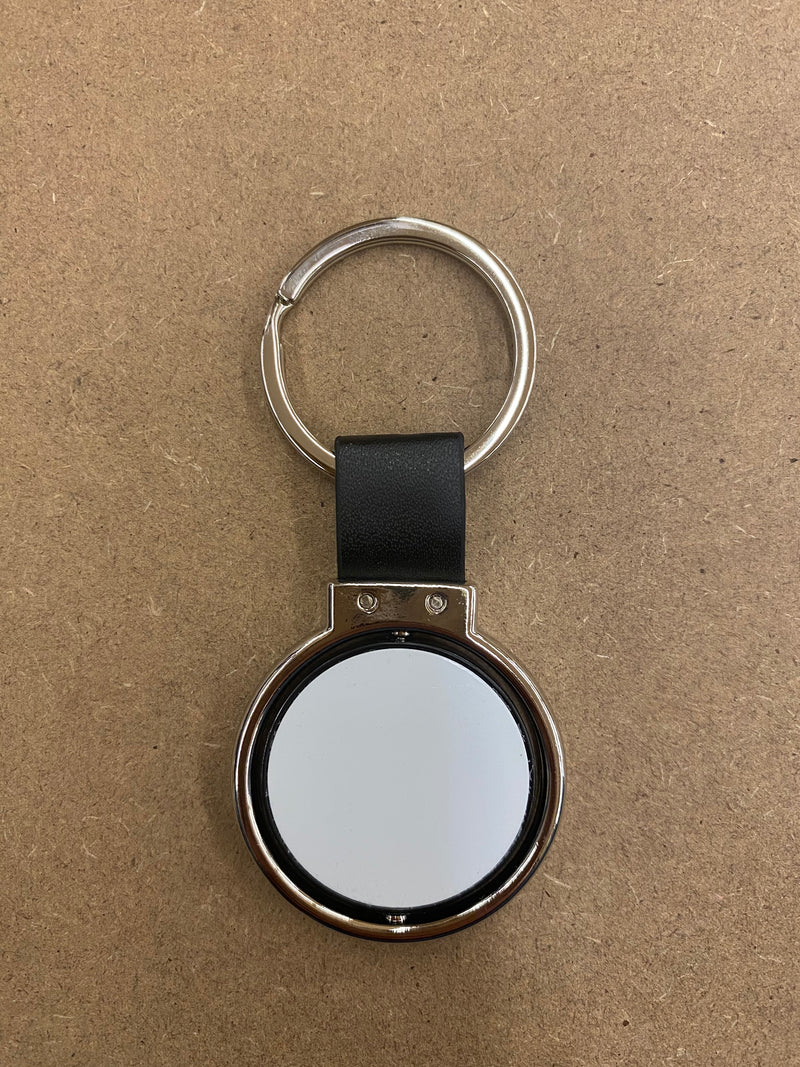 Round Face Changing Keychain Sublimation