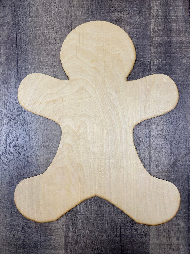 Wood Shape- Ginger Bread Man