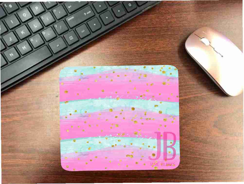 Ombre Glitter Mouse Pad
