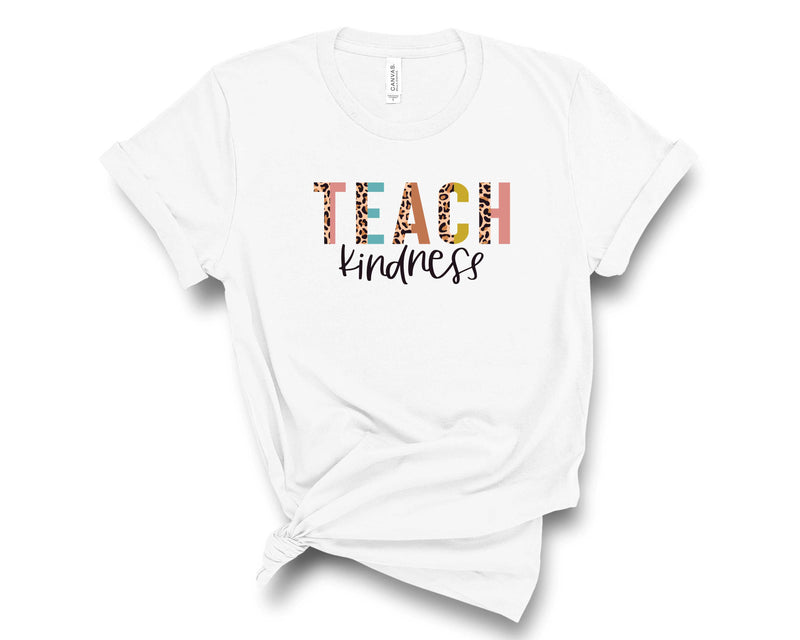 teach kindness half leopard - Transfer