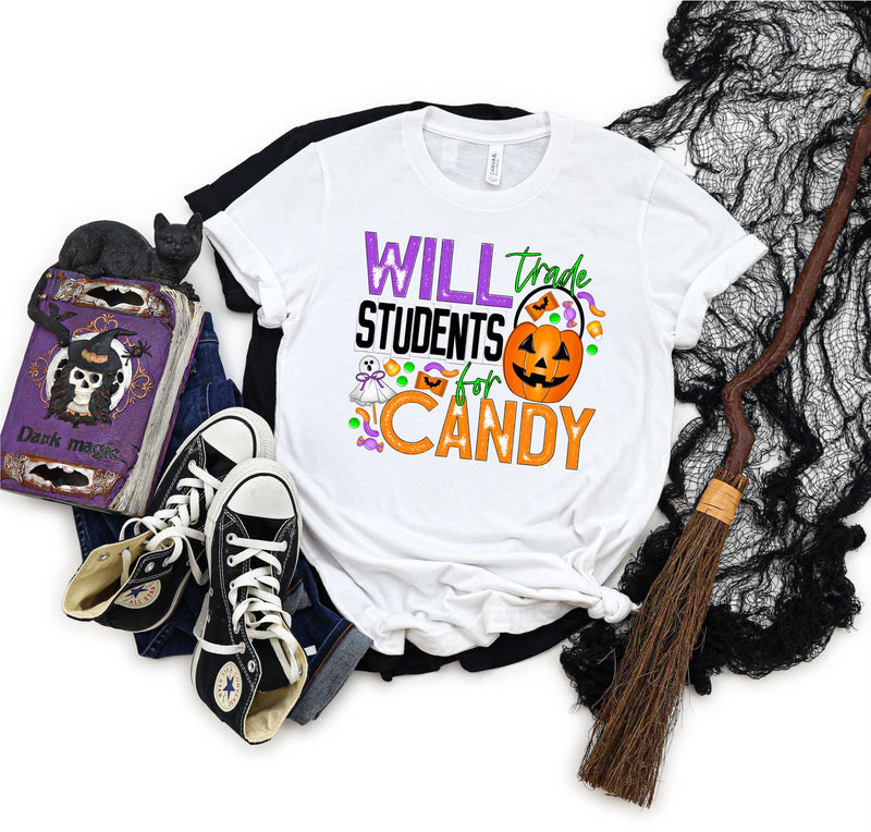 trade students for candy - Graphic Tee