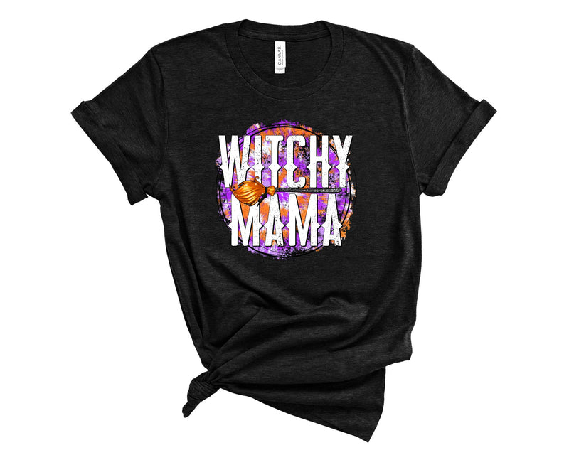 witchy mama tie dye circle - Graphic Tee